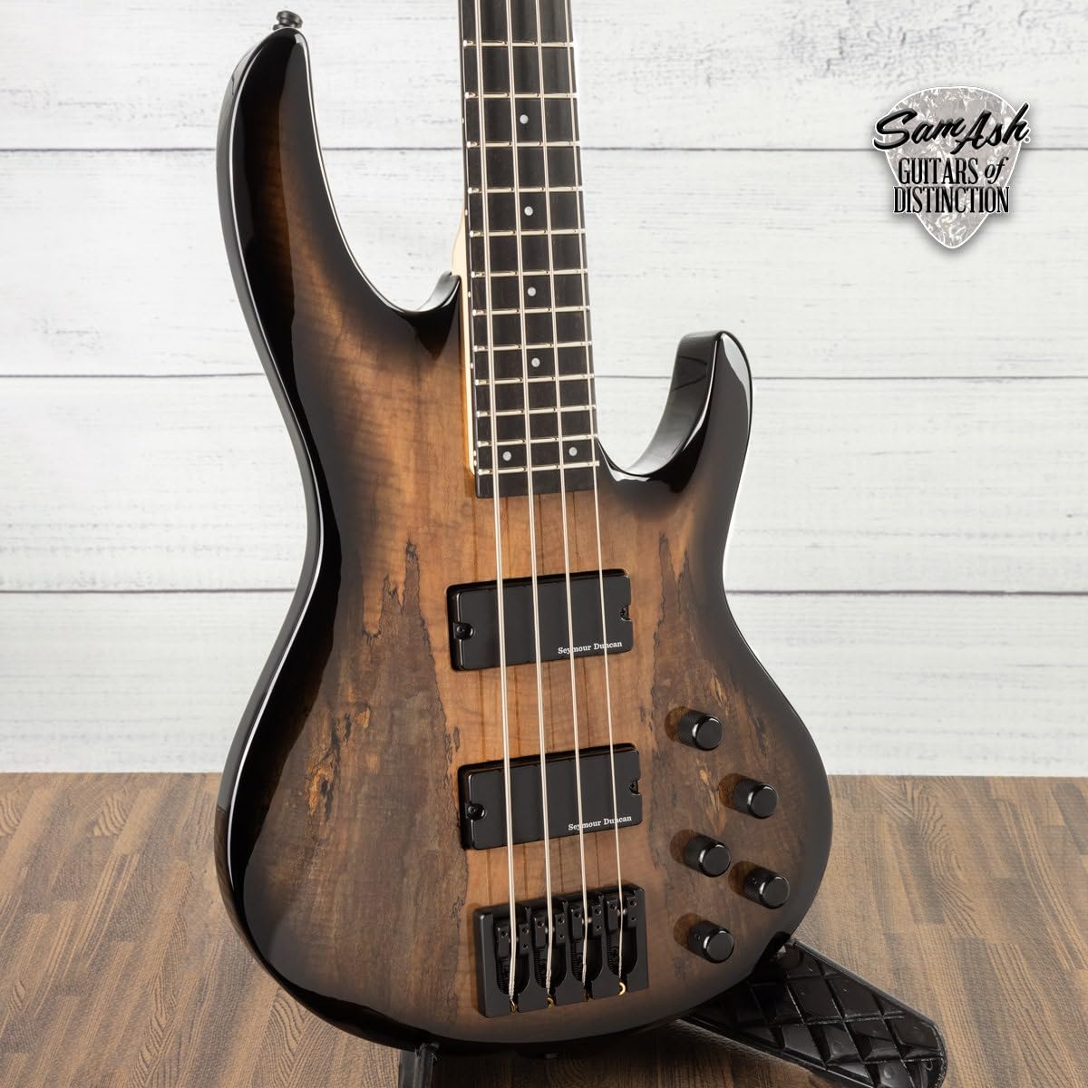 Amazon.com: ESP E-II BTL-4 Bass Guitar - Black Natural Burst